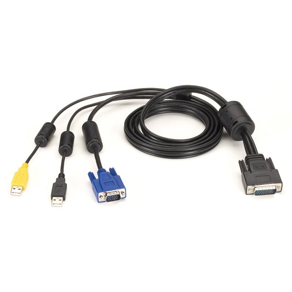Black Box 20-M, Sc-Lc, Single-Mode, Pvc, Yellow Fiber Optic Cable EHNSECURE3-0006